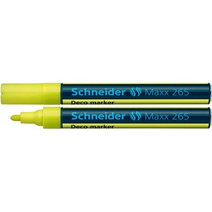 Schneider Maxx 265 Kreidemarker gelb 2,0 - 3,0 mm, 1 St.