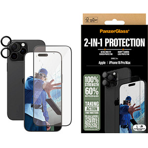 5715685005794 - 2-in-1 Schutz-Set für Apple iPhone 16 Pro Max 5715685005794 PanzerGlass 5715685005794 - 2-in-1 Schutz-Set für Apple iPhone 16 Pro Max 5715685005794 PanzerGlass