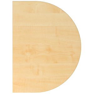 4032062172827 - Anbautisch höhenverstellbar XBA60 ahorn grau Tropfenform 800 x 600 x 680 - 850 cm