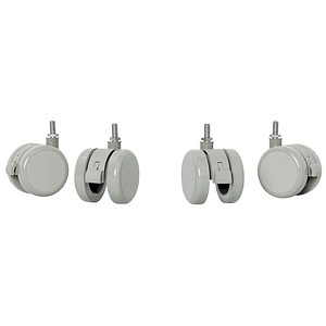 4002432142262 - Rollen für Ergo Kleiner Elektrischer Sitz- Steh-Schreibtisch