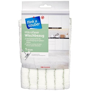 4305615393285 - flink & sauber Wischbezug für Bodenwischer Mikrofaser 60 °C waschbar 1 St