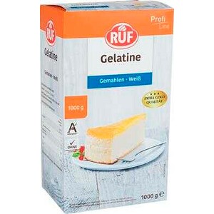 RUF Gelatine gemahlen weiß  1,0 kg, 1 St.