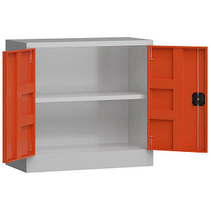 4061815550353 - Stahlschrank ClassiX X-530304 feuerrot lichtgrau 800 x 380 x 750 cm aufgebaut 4061815550353 LÜLLMANN 4061815550353 - Stahlschrank ClassiX X-530304 feuerrot lichtgrau 800 x 380 x 750 cm aufgebaut 4061815550353 LÜLLMANN