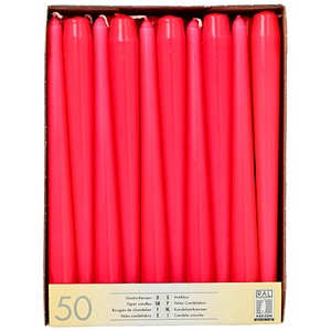 4002911817650 - Kerzen 81765 fuchsia 250x22mm (HxØ) ca 7 Stunden Brenndauer 4002911817650 50 Stück 4002911817650 - Kerzen 81765 fuchsia 250x22mm (HxØ) ca 7 Stunden Brenndauer 4002911817650 50 Stück