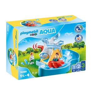 4008789702685 - 123 70268 Wasserrad mit Karussell Spielfiguren-Set 4008789702685 Playmobil