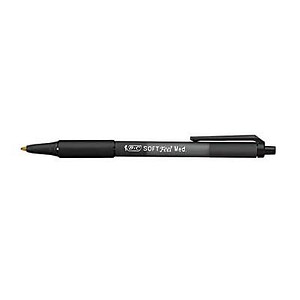 12 BIC Kugelschreiber SOFT Feel schwarz Schreibfarbe schwarz 12 BIC Kugelschreiber SOFT Feel schwarz Schreibfarbe schwarz