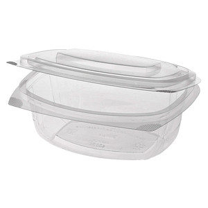 4002911822029 - Feinkost- und Salatschalen mit Klappdeckeln PLA pure 750 ml 66 cm x 205 cm x 168 cm glasklar 82202 4002911822029 8 50 Stück