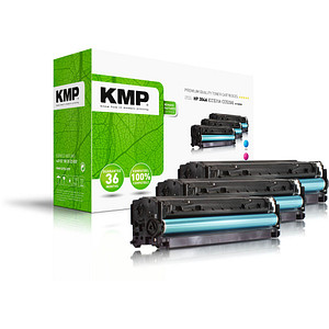 4011324122183 - H-T122 CMY Tonerkassette Kombi-Pack ersetzt HP 304A CC531A CC532A CC533A Cyan Magenta Gelb 2800 Seiten Kompatibel Toner Kombi-Pack