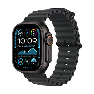 0195949583209 - Smartwatch APPLE Watch Ultra 2 (2024) GPS + Cellular Smartwatches Gr 49 mm Cellular One-Size Ocean schwarz Bestseller