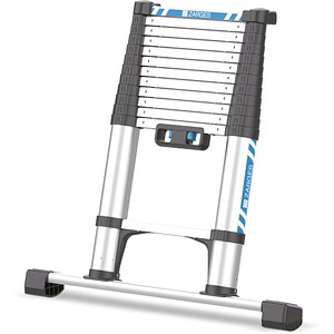 4003866404018 - Compactstep l Teleskop- Sprossen- Anlegeleiter 13 Sprossen - Zarges