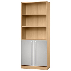 4032062024133 - Regalschrank Sira V7700 6 S RE buche silber 3 Fachböden 800 x 420 x 2004 cm