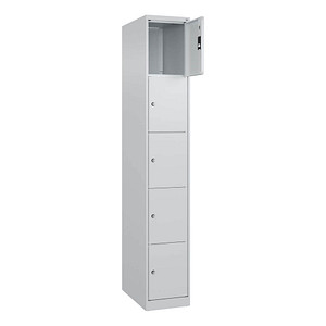 4067521349472 - Schließfachschrank Classic Plus lichtgrau 080000-105 S10008 5 Schließfächer 300 x 500 x 1850 cm 4067521349472 C+P-Möbel