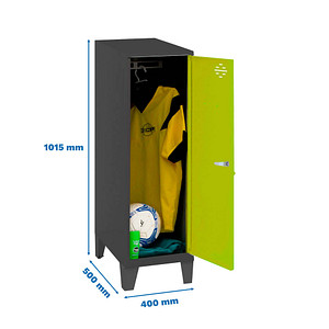 8425437121685 - Spind SIMONLOCKER DISM anthrazit grün 8425437121685 1 Schließfach 400 x 500 x 1015 cm 8425437121685 Simonrack