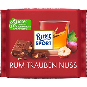 4000417601216 - Ritter SPORT Rum Trauben Nuss Schokolade 1000 g 4000417601216 - Ritter SPORT Rum Trauben Nuss Schokolade 1000 g