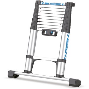 4003866404100 - Zarges - Compactstep l Teleskop- Sprossen- Anlegeleiter 11 Sprossen