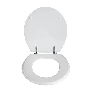 4008838152003 - WC-Sitz Prima Weiß mdf fsc® zertifiziert Weiß mdf weiß Edelstahl rostfrei silber matt - weiß - Wenko 4008838152003 - WC-Sitz Prima Weiß mdf fsc® zertifiziert Weiß mdf weiß Edelstahl rostfrei silber matt - weiß - Wenko