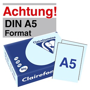 3329680291308 - Kopierpapier Trophée hellblau DIN A5 80 qm 500 Blatt 3329680291308 500 Blatt