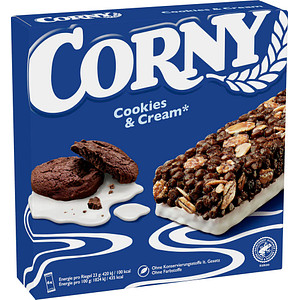 4011800000103 - Corny Müsliriegel CLASSIC Cookies & Cream 6x23g 4011800000103 - Corny Müsliriegel CLASSIC Cookies & Cream 6x23g