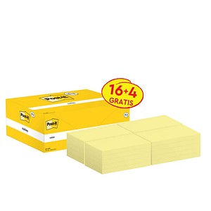 4046719906444 - Haftnotizen 655Y-20 Notes 655 127x76mm gelb rechteckig 4046719906444 20 Stück 4046719906444 - Haftnotizen 655Y-20 Notes 655 127x76mm gelb rechteckig 4046719906444 20 Stück