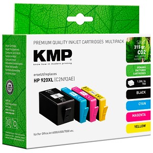 4011324001273 - schwarz cyan magenta gelb Druckerpatronen kompatibel zu HP 920XL (C2N92AE) 4er-Set 4011324001273 4 Stück 4011324001273 - schwarz cyan magenta gelb Druckerpatronen kompatibel zu HP 920XL (C2N92AE) 4er-Set 4011324001273 4 Stück