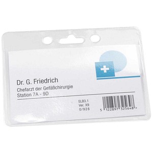 EICHNER Ausweishüllen transparent EC-Karte, 200 St.