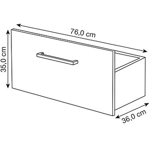 4044917433632 - Form 4 Holz Schubladeneinsatz 700 x 265 x 300 mm Weiß 4044917433632 - Form 4 Holz Schubladeneinsatz 700 x 265 x 300 mm Weiß
