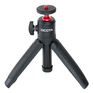 7640239421264 - DICOTA D32049 Webcam-Stativ schwarz max Arbeitshöhe 245 cm