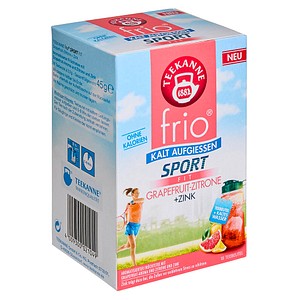 4009300021049 - frio Sport Fit Grapefruit Zitrone Tee kalt 18 Portionen 4009300021049 45 Gramm 4009300021049 - frio Sport Fit Grapefruit Zitrone Tee kalt 18 Portionen 4009300021049 45 Gramm