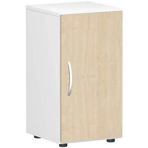 4038933486215 - Aktenschrank Flex S-342100-AW weiß ahorn 1 Fachboden 400 x 420 x 752 cm