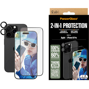 5715685005770 - 2-in-1 Schutz-Set für Apple iPhone 16 Pro 5715685005770 PanzerGlass 5715685005770 - 2-in-1 Schutz-Set für Apple iPhone 16 Pro 5715685005770 PanzerGlass