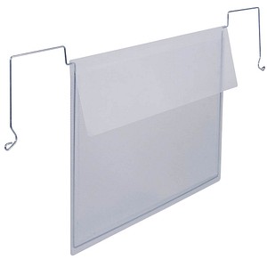 4005546742441 - DURABLE Lagerlomme med wirebeslag og foldeflap A4 tvær PP 4005546742441 - DURABLE Lagerlomme med wirebeslag og foldeflap A4 tvær PP