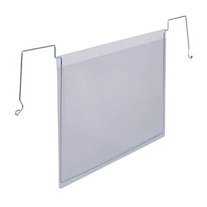 4005546742410 - DURABLE 118419 - Drahtbügeltasche A5 quer transparent 50 Stück 4005546742410 - DURABLE 118419 - Drahtbügeltasche A5 quer transparent 50 Stück
