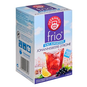 4009300018926 - 7759 Tee frio - Johannisbeere-Zitrone 4009300018926 18 Beutel 4009300018926 - 7759 Tee frio - Johannisbeere-Zitrone 4009300018926 18 Beutel