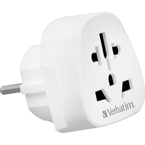 0023942495499 - VERBATIM 49549 - Steckdosenadapter WTEU-02 100-250V 50 60Hz weiß 0023942495499 - VERBATIM 49549 - Steckdosenadapter WTEU-02 100-250V 50 60Hz weiß
