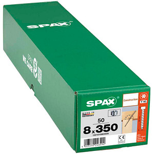 SPAX® Holzbauschrauben T40 Zylinderkopf WIROX 350mm  x 8 mm, 50 St.