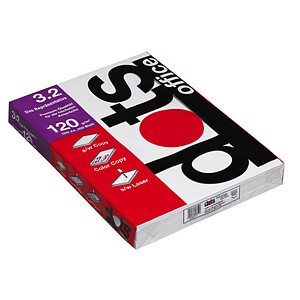 dots Laserpapier office 3.2 DIN A4 120 g/qm 250 Blatt dots Laserpapier office 3.2 DIN A4 120 g/qm 250 Blatt
