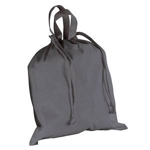 4006166118012 - Stofftasche unbedruckt Stoff schiefergrau 38341562