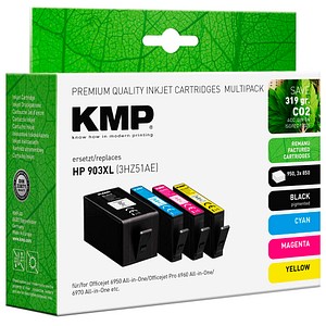 4011324001372 - schwarz cyan magenta gelb Druckerpatronen kompatibel zu HP 903XL (3HZ51AE) 4er-Set 4011324001372 4 Stück 4011324001372 - schwarz cyan magenta gelb Druckerpatronen kompatibel zu HP 903XL (3HZ51AE) 4er-Set 4011324001372 4 Stück