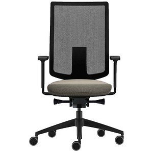 4049694007724 - Bürostuhl sedo pro light 2 AP-896 017 Stoff grau Gestell schwarz