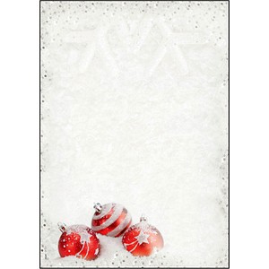 SIGEL Weihnachtsbriefpapier Winter Flair Motiv DIN A4 90 g/qm 100 Blatt