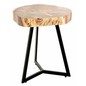 4001070549563 - Beistelltisch Massivholz akazie 450 x 450 x 500 cm 4001070549563 HAKU Möbel