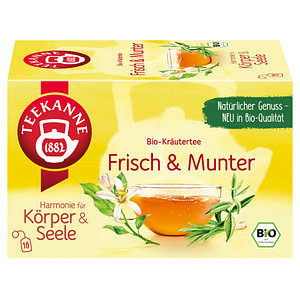4009300020790 - Frisch & Munter Bio-Tee 18 Portionen 4009300020790 18 Stück 4009300020790 - Frisch & Munter Bio-Tee 18 Portionen 4009300020790 18 Stück