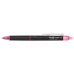 PILOT FRIXION point CLICKER Tintenroller schwarz 0,3 mm, Schreibfarbe: pink, 1 St.