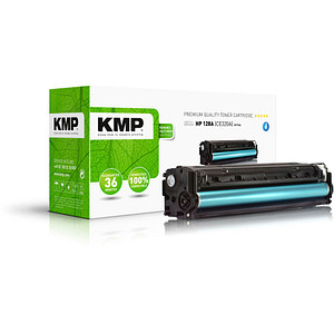 KMP H-T144  schwarz Toner kompatibel zu HP 128A (CE320A)