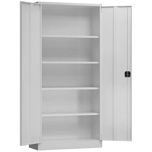 4061815803640 - Stahlschrank ClassiX X-530360 lichtgrau 920 x 600 x 1945 cm aufgebaut  4061815803640 LÜLLMANN