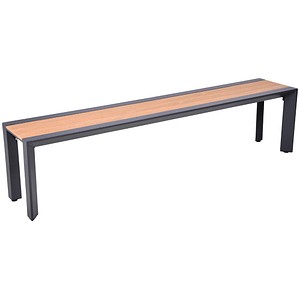 4041908137999 - Gartenbank SILEA 305474 anthrazit holz-optik natur Metall 1800 cm 4041908137999 Garden Pleasure 4041908137999 - Gartenbank SILEA 305474 anthrazit holz-optik natur Metall 1800 cm 4041908137999 Garden Pleasure
