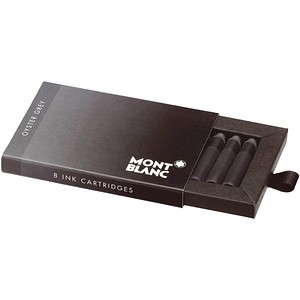 4062037052243 - MONTBLANC Oyster Grey Tintenpatronen für Füller austerngrau 8 St