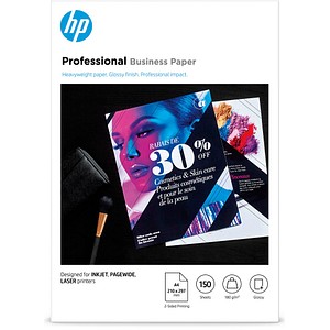 Hp Fotopapier 3vk91a Din Glanzend 180 G Qm 150 Blatt Gunstig Online Kaufen Office Discount