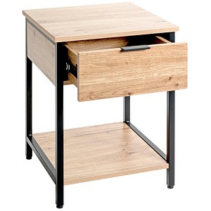 4001070374806 - Beistelltisch Holz bergen-eiche 400 x 400 x 550 cm 4001070374806 HAKU Möbel