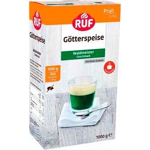 RUF Götterspeise Waldmeister-Geschmack  1,0 kg, 1 St.